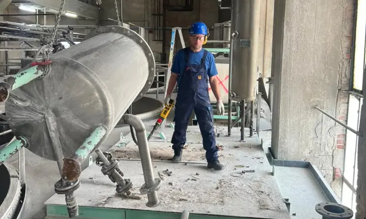 Industrie Rückbau Produktionsanlage Anlagen Demontage und Industriedemontage
